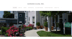 Desktop Screenshot of genesisclub.org