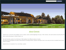 Tablet Screenshot of genesisclub.in
